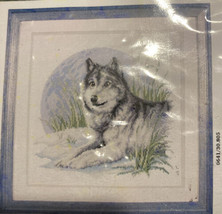 Vervaco Cross Stitch Kit HUSKY 12&quot; x 12&quot; Open Package ~ COMPLETE - £15.68 GBP