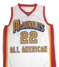 Carmelo Anthony #22 McDonald&#39;s All American Basketball Jersey White Any Size - £27.96 GBP