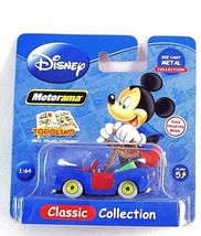 Walt Disney Mickey Mouse Car N.113 Motorama 1/64 Diecast Car Collector&#39;s Model - £27.24 GBP