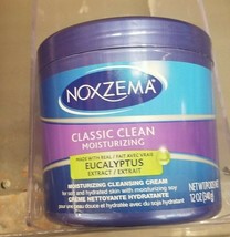 Noxzema Classic Cl EAN Moisturizing Cream Deep Cl EAN Sing With Eucalyptus 12 Oz - £10.98 GBP