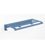 Slim towel shelf with hooks. Colored towel rack. - €250,86 EUR