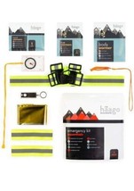 HAAGO - Outdoor Emergency Survival Portable Kit with Camping and Hiking Supplies - £7.55 GBP