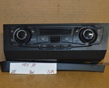 09-11 Audi A4 Temperature AC Climate 8T1820043AQ Control 329-25 Bx 1 - $9.99