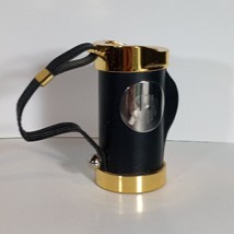 GREAT GIFT - Things Remembered Golf Bag Desktop Pen Pencil Holder Black Gold - £9.23 GBP