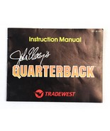 VINTAGE Nintendo NES John Elway&#39;s Quarterback QB Football Instruction Ma... - £7.48 GBP