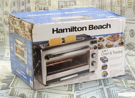 Hamilton Beach 2 In 1 Oven And Toaster 31156G