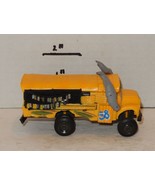 Disney Pixar Cars 3 Miss Fritter Yellow School Bus 1:55 Plastic Body veh... - $15.69