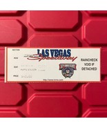 NASCAR Nevada 300 Las Vegas Motor Speedway Ticket Vintage February 1998 - €11,62 EUR