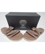 Vince Camuto Rallsan Sz 8 W WIDE EU 38.5 Women&#39;s Leather Espadrille Sand... - $29.69