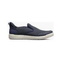 Nunn Bush KORE City Walk EZ Canvas Moc Toe Slip On Shoes Blue Denim 85119-462 image 3