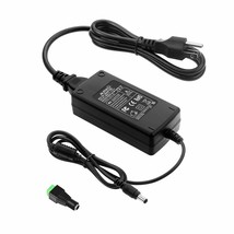 DC 12V 5A Power Supply Adapter Converter Transformer AC 100 240V Input with 5.5x - £22.49 GBP