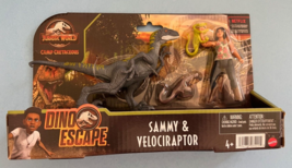 New Jurassic World Dino Escape Sammy Velociraptor action Figures - £17.55 GBP