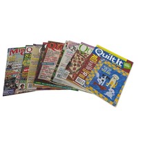 Vintage Quilting Magazines Lot Of 9 Featuring Patterns &amp; Projects - $13.49