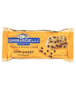 Ghirardelli Semi Sweet Baking Chips Case of 12 packets, 12 oz pouch choc... - $85.99
