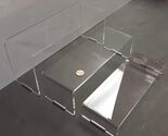 ClarityAcrylic 3Pcs Acrylic Display Risers(9&quot;, 8.5&quot;, 8&quot;) Collectibles Di... - $20.79