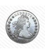 1795 Draped Bust Dollar Very Rare Key Date COPY coin - $14.99