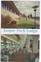 Alberta Postcard Jasper Park Lodge Canadian Rockies - $2.96