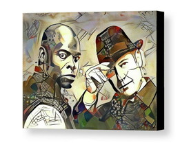 Framed Raymond Dembe Blacklist Abstract 9X11 Art Print Limited Ed w/sign... - $19.19