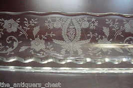 New Martinsville Glass Company relish divided dish Prelude pattern 1940s [GL-4] - £35.83 GBP
