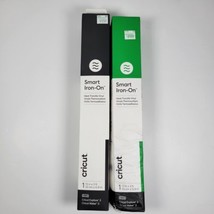 Cricut Smart Iron-On Black and Green 3 ft 2 pack Bundle - $29.96