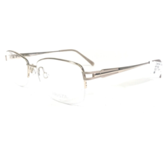 Aristar Eyeglasses Frames AR16392 COLOR-565 Shiny Gold Square Half Rim 53-17-135 - £43.85 GBP