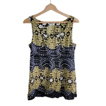 CAbi | #216 Pearls &amp; Chains Silk Sleeveless Tank Blouse, size medium - £19.45 GBP