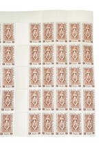 French India 2c Stamp Sheet MNH Etablissements Francais Inde Blocks Lot image 4