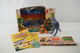 Playskool Definitely Dinosaurs Struthiomimus & Grak Figures Complete Boxed 1987 - $43.35