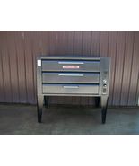 BLODGETT COMMERCIAL PIZZA OVEN 981 NATURAL DECK GAS DOUBLE  NEW STONES BAKE - $3,955.05