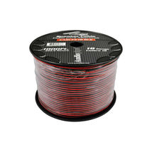 Audiopipe Speaker Wire 18-Gauge 1000 Foot Spool - Black/Red - $109.71