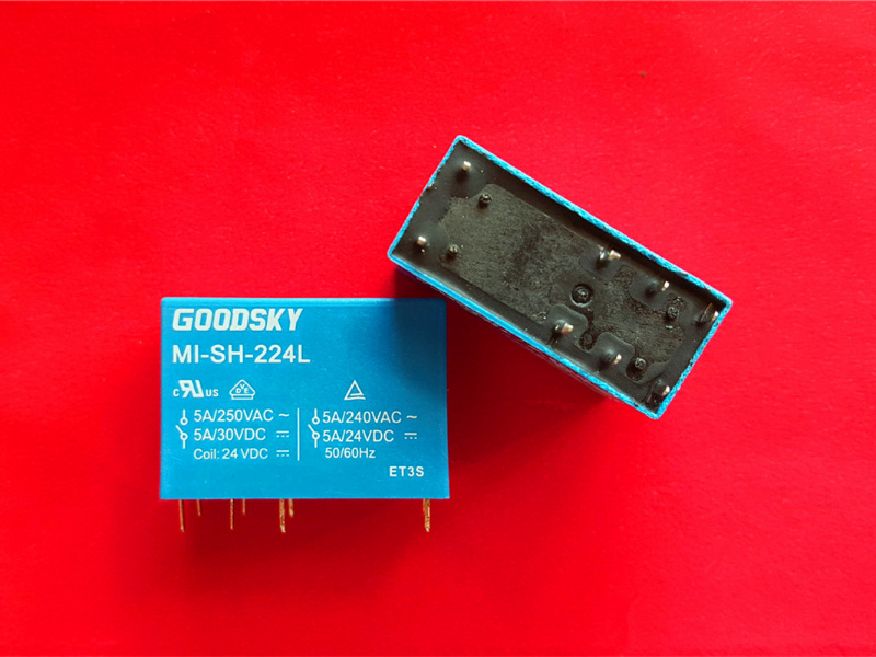MI-SH-224L, 24VDC Relay, Goodsky Brand New!!