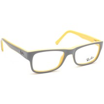 Ray-Ban Junior Eyeglasses RB 5268 5375 Gray/Yellow Rectangular Frame 48[... - $169.99
