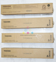 4 New Oem Toshiba e-STUDIO 2505AC/3005AC Toners T-FC505U-M (x3), T-FC505U-K - $331.65