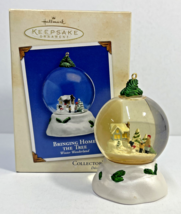 2002 Hallmark Ornament- Bringing Home The Tree (1st in Winter Wonderland Series) - £7.98 GBP