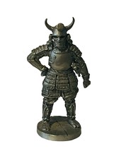 Toy Soldier vtg Franklin Mint World miniature pewter 1980 vtg Japanese Samurai - £18.95 GBP