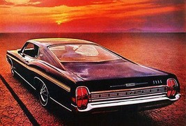 1968 Ford Galaxie 500 XL Fastback - Promotional Advertising Poster - £25.14 GBP