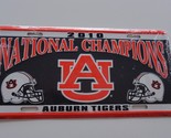 DISCONTINUED NEW 2010 NATIONAL CHAMPIONS LICENSE PLATE AUBURN UNIVERSITY... - £18.55 GBP