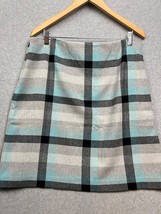 Talbots Plaid Pencil Skirt Womens Size 14 Academia Preppy Career Classic New - £34.19 GBP