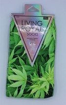 Living Royal Socks - Unisex Crew - Green Pot Plant - One Size Fits Most - $11.29
