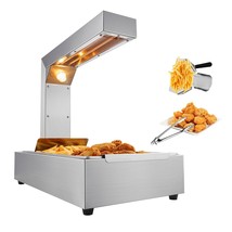 VEVOR French Fry Food Warmer, 750W Commercial Food Heating Lamp, Electric Stainl - $2,744.44 MXN
