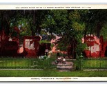 Oak Grown Ruins De LA Ronde Mansion New Orleans LA UNP Linen Postcard U10 - £1.54 GBP