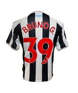 Bruno Guimaraes Autographed New Castle Soccer Jersey BAS COA Signed England - $390.95