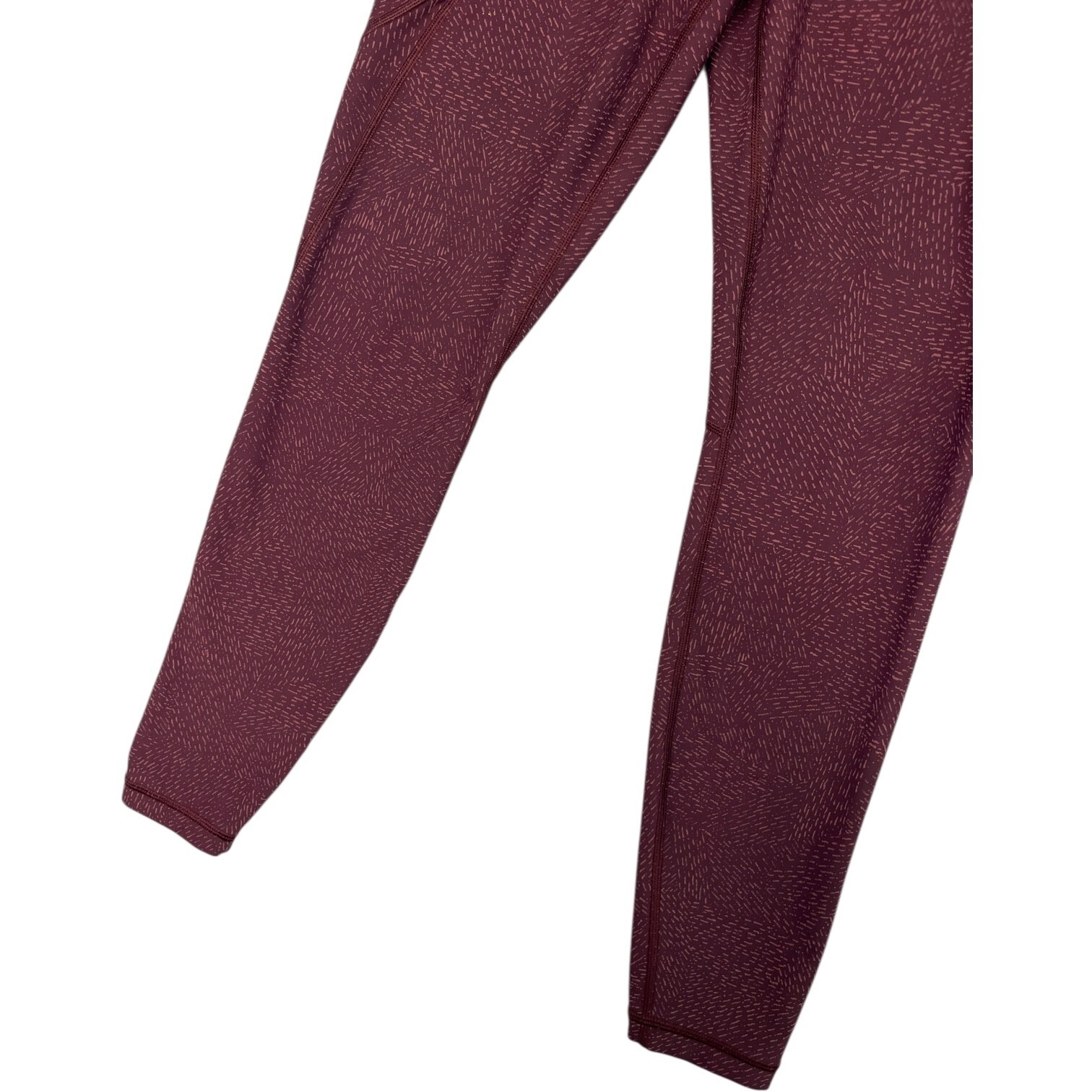 Athleta Leggings Womens Small Purple Salutation Stash Pocket Tight Workout Yoga Item image 6