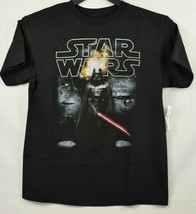 Mad Engine Star Wars Darth Vader Lightsaber Kids Black T Shirt Size 12/14 - £8.73 GBP