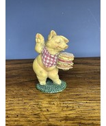 Ganz Pigsville Figurine Snack Time Figurine 1993 - $20.55 CAD