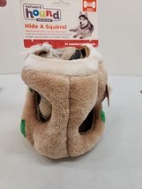 Outward Hound Hide A Squirrel Toy Squeaky Puzzle Plush Dog Toy Hide N Seek NWT - £9.87 GBP