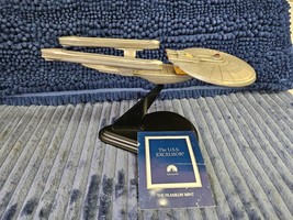 Franklin Mint Star Trek,  Excelsior Star Ship,  Excellent Condition with... - $148.50