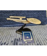Franklin Mint Star Trek,  Excelsior Star Ship,  Excellent Condition with... - $2,728.02 MXN