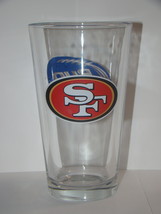 San Francisco 49ers - BUD LIGHT Pint Glass (16oz) - $30.00