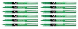 Pilot 019575 Hi-Tecpoint V5 Pen (Green - Pack of 12) - $35.64+